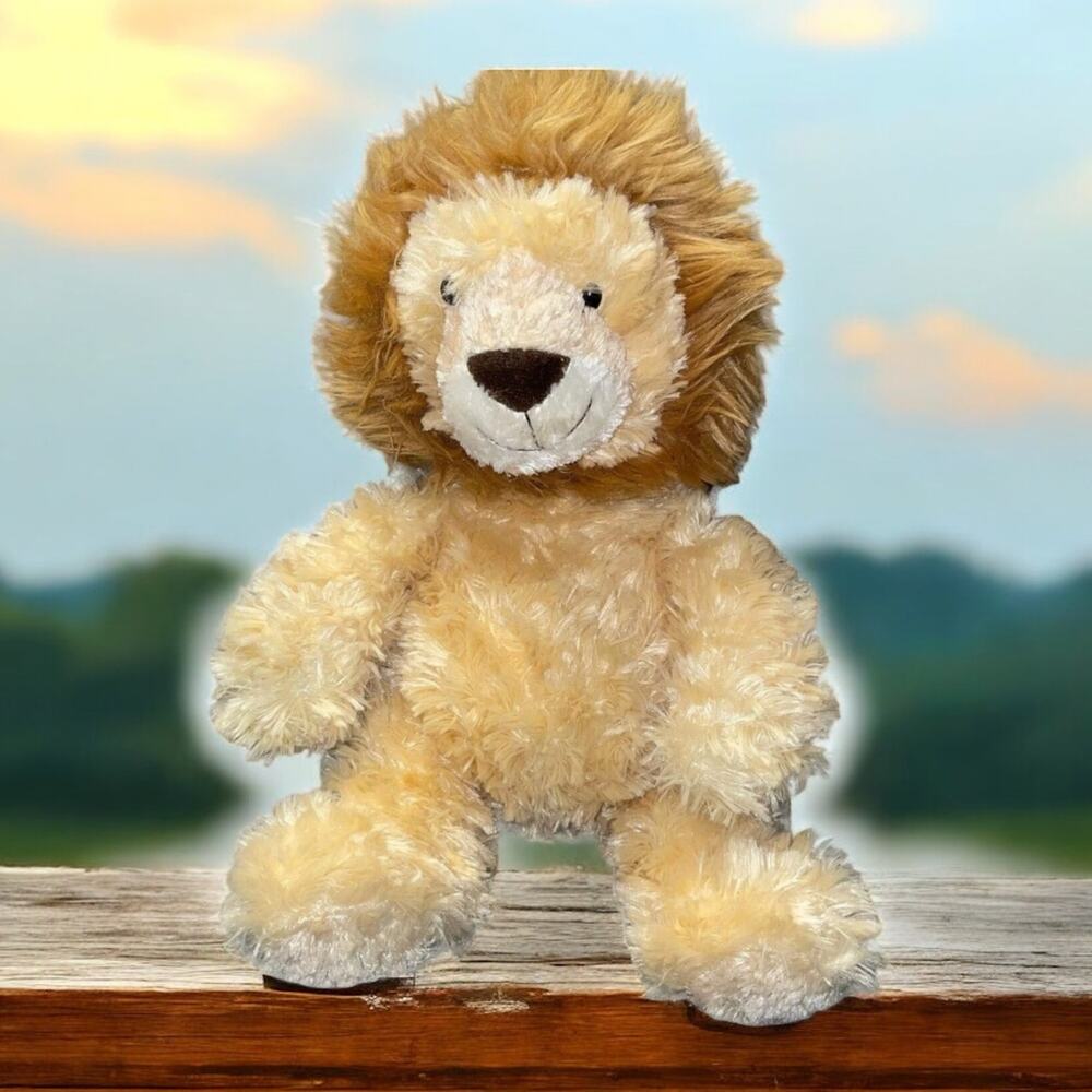 Aurora Lion Plush Tubbie Wubbie Stuffed Animal Brown Mane Nursery Baby Gift 12"